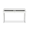 IKEA Besta Burs Desk High-Gloss White Ref 70245339