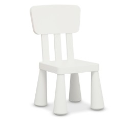 IKEA Mammut Children's Chair White Ref 40365371