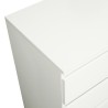 IKEA Malm Chest Of 3 Drawers White Ref 20403562