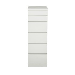 IKEA Malm Chest Of 6 Drawers With Mirror White Ref 70403593