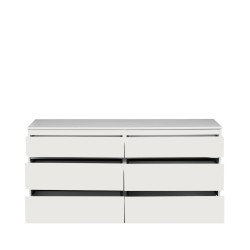 IKEA Kullen Chest Of 6 Drawers White Ref 90309245
