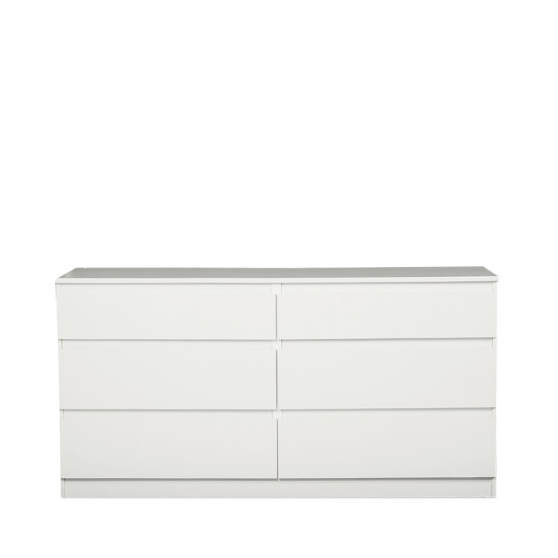 IKEA Kullen Chest Of 6 Drawers White Ref 90309245