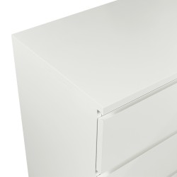 IKEA Malm Chest Of 4 Drawers High Gloss White Ref 50424054