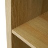 IKEA Kallax Bookshelf White Stained Oak Effect Ref 40324516