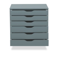IKEA Alex Drawer Unit On Castors Grey-Turquoise Ref 50483449