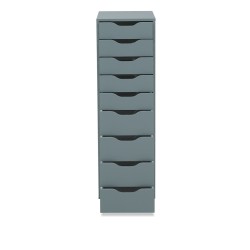 IKEA Alex Drawer Unit With 9 Drawers Grey-Turquoise Ref 90483452