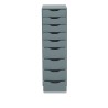 IKEA Alex Drawer Unit With 9 Drawers Grey-Turquoise Ref 90483452