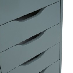 IKEA Alex Drawer Unit With 9 Drawers Grey-Turquoise Ref 90483452