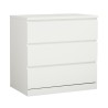IKEA Malm Chest Of 3 Drawers White Ref 20403562