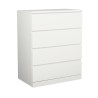 IKEA Malm Chest Of 4 Drawers White Ref 30403571