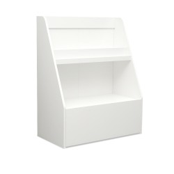 IKEA Bergig Book Display With Storage, White Ref 472702