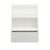 IKEA Bergig Book Display With Storage, White Ref 472702