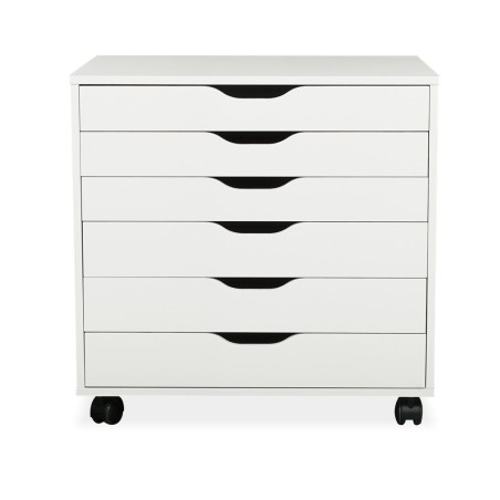 IKEA Alex Drawer Unit On Castors White Ref 80485423 IKEA Alex Drawer Unit On Castors White Ref 80485423