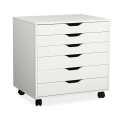 IKEA Alex Drawer Unit On Castors White Ref 80485423