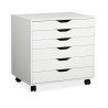 IKEA Alex Drawer Unit On Castors White Ref 80485423