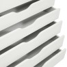 IKEA Alex Drawer Unit On Castors White Ref 80485423