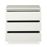 IKEA Malm Chest Of 3 Drawers High Gloss White Ref 70424053