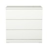 IKEA Malm Chest Of 3 Drawers High Gloss White Ref 70424053