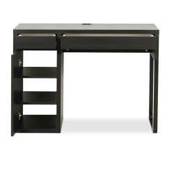 Ikea Micke Desk Black-Brown Ref 10244743