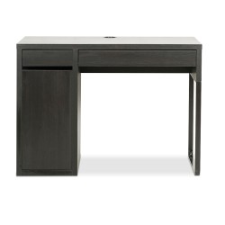 Ikea Micke Desk Black-Brown Ref 10244743