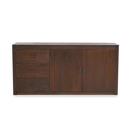 Bella Casa Hattie Sideboard Finish Rustic Black Ebony