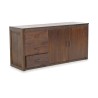 Bella Casa Hattie Sideboard Finish Rustic Black Ebony