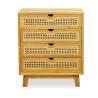 Bella Casa Bulana Chest of 4 Drawers Teak Oil