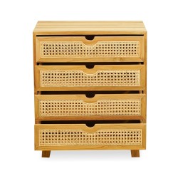 Bella Casa Bulana Chest of 4 Drawers Teak Oil