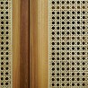 Bella Casa Rimba Wardrobe 3 Doors Finish Teak Oil