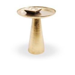 Kare Plateau Side Table Uno Brass Ref 83466