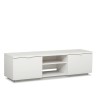 IKEA Byas TV Bench High-Gloss White Ref 80227797