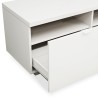 IKEA Byas TV Bench High-Gloss White Ref 80227797