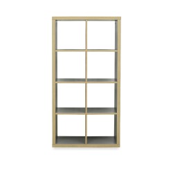 IKEA Kallax Bookshelf Grey/Wood Effect Ref 40346924