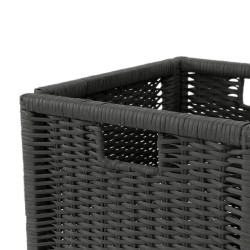 IKEA Branas Basket Dark Grey Ref 282405