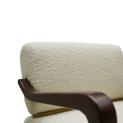 Bella Casa Flavio Accent Chair Fabric Phat Cream