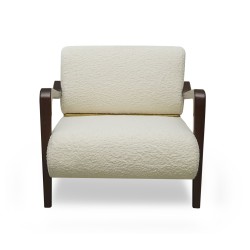 Bella Casa Flavio Chair Accent Chair in Phat Cream