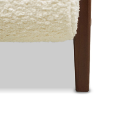 Bella Casa Flavio Accent Chair Fabric Phat Cream