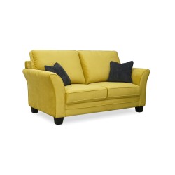 Bella Casa Hetty Sofa 3+2+1 Mustard Fabric