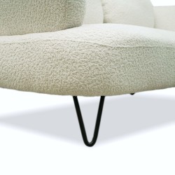 Bella Casa Luigi Sofa 3 Seater Aries Natural Fab