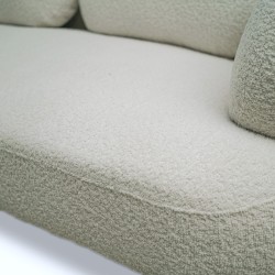 Bella Casa Luigi Sofa 3 Seater Aries Natural Fab