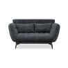 Bella Casa Cassia Sofa 3+2+1 D.Grey Fabric