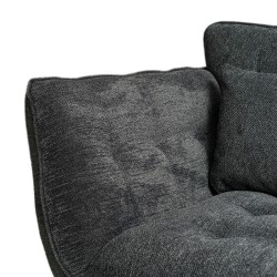 Bella Casa Cassia Sofa 3+2+1 D.Grey Fabric