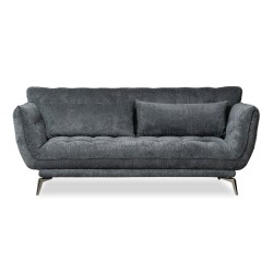 Bella Casa Cassia Sofa 3+2+1 D.Grey Fabric