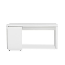 IKEA Malm Desk With Pull-Out Panel White Ref 70214192