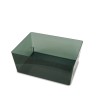 IKEA Kuggis Box With Lid Transparent Black Ref 70514039