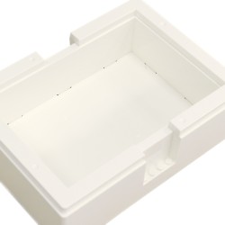 IKEA Bygglek Lego Box With Lid White Ref 50372187