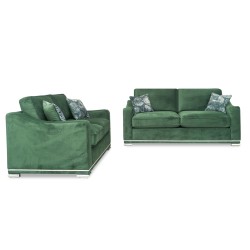 Cavendish Avenue Sofa 3+2 Green Fabrics