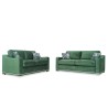 Cavendish Avenue 3+2 Fabric Green