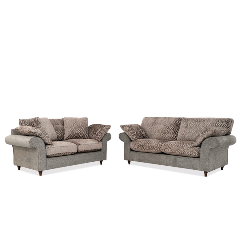 Cavendish Cara Sofa 3+2 Beige Col Fabric