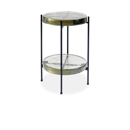 Kare Ice Double Side Table Black Ref 85733